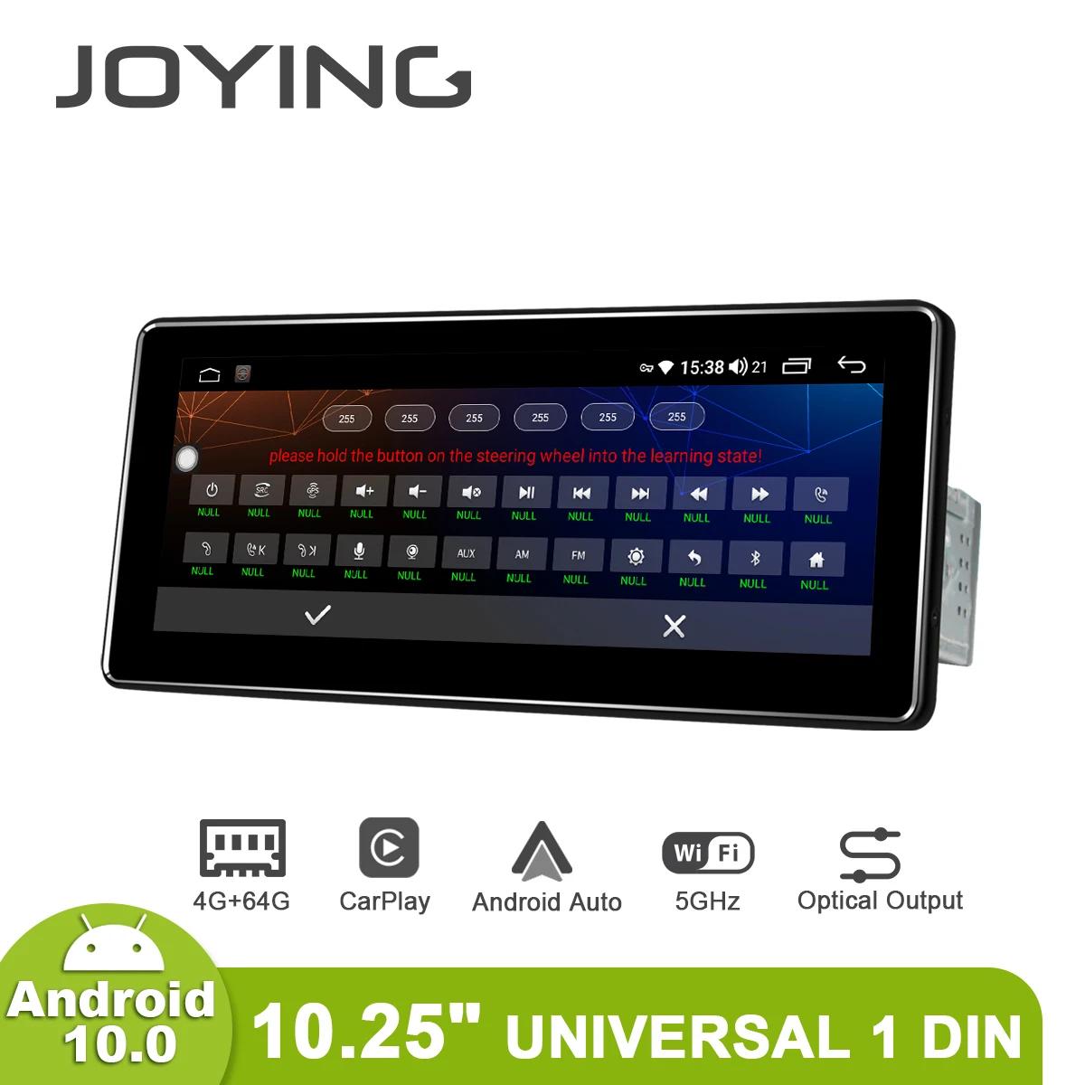 Joying   10.25 1 Din Ϲ ȵ̵ ڵ  Ƽ̵ ȵ̵ ڵ GPS ׺̼ Carplay DSP   